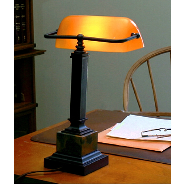 banker desk lamps
