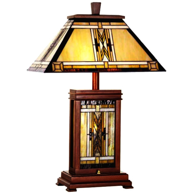 craftsman table lamp