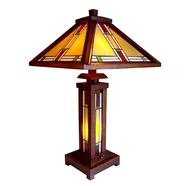 Table Lamps Mission, Stained Glass Table Lamps Australia